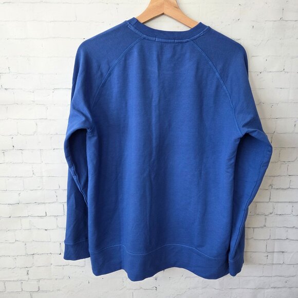 Peter Millar Georgia Vault Lava Wash Crew Sweatshirt Womens Size M Blue NEW - Picture 5 of 6